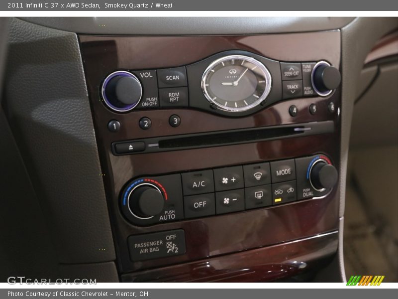 Smokey Quartz / Wheat 2011 Infiniti G 37 x AWD Sedan
