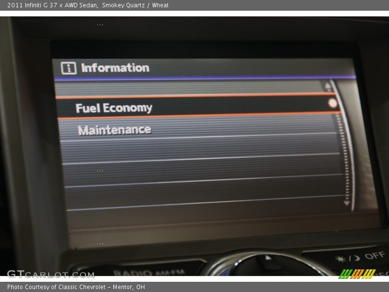 Smokey Quartz / Wheat 2011 Infiniti G 37 x AWD Sedan
