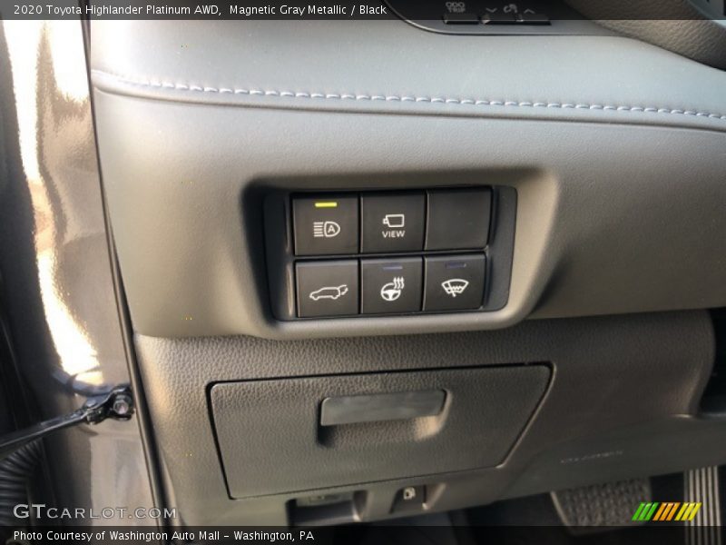 Magnetic Gray Metallic / Black 2020 Toyota Highlander Platinum AWD