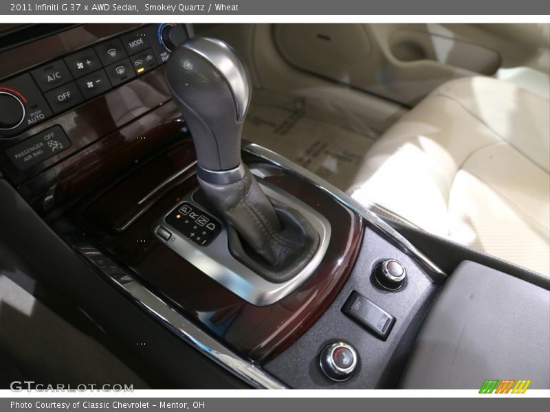 Smokey Quartz / Wheat 2011 Infiniti G 37 x AWD Sedan