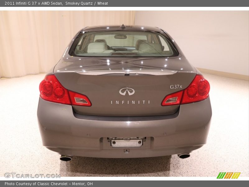 Smokey Quartz / Wheat 2011 Infiniti G 37 x AWD Sedan