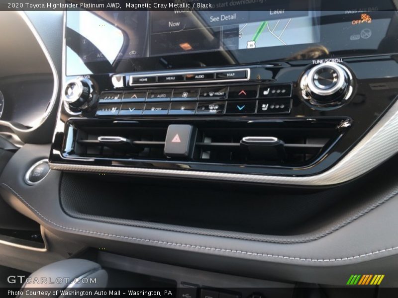 Magnetic Gray Metallic / Black 2020 Toyota Highlander Platinum AWD