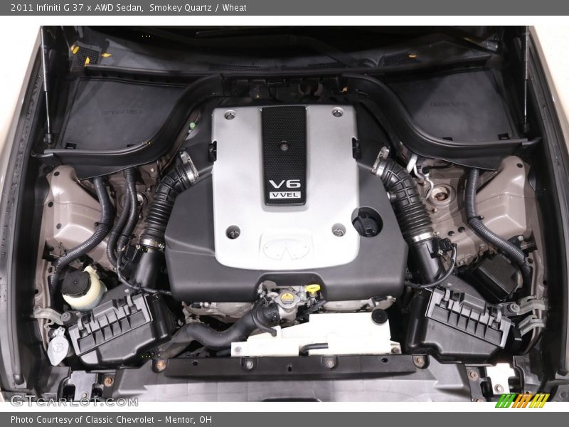 Smokey Quartz / Wheat 2011 Infiniti G 37 x AWD Sedan