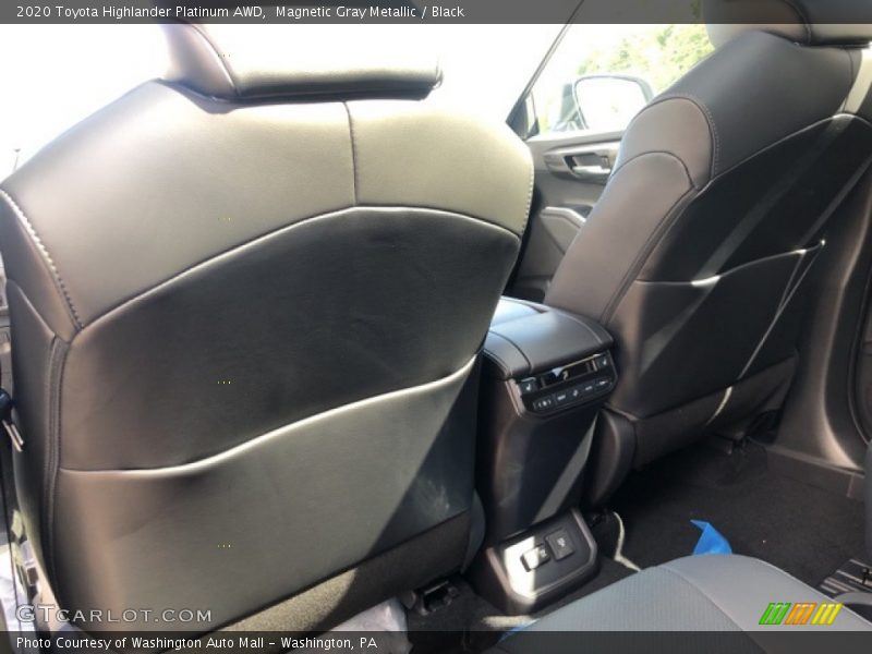 Magnetic Gray Metallic / Black 2020 Toyota Highlander Platinum AWD