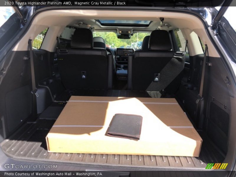 Magnetic Gray Metallic / Black 2020 Toyota Highlander Platinum AWD
