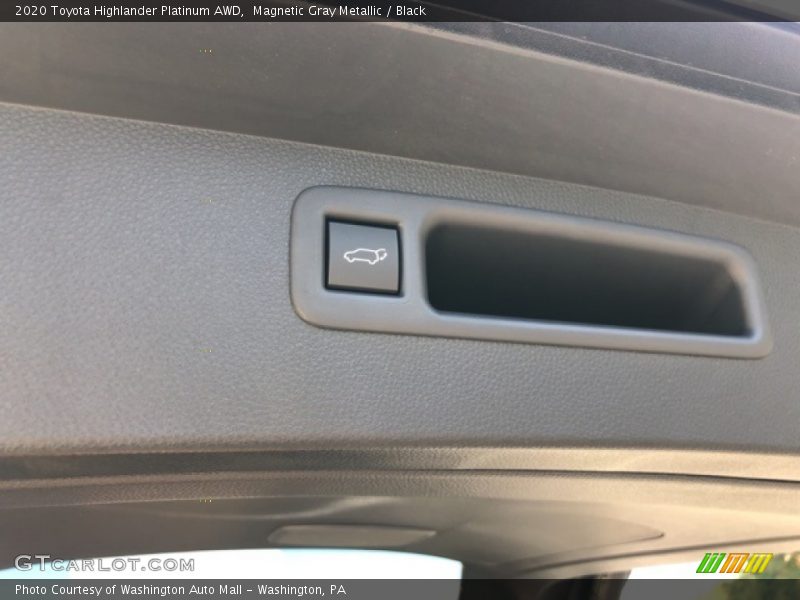 Magnetic Gray Metallic / Black 2020 Toyota Highlander Platinum AWD