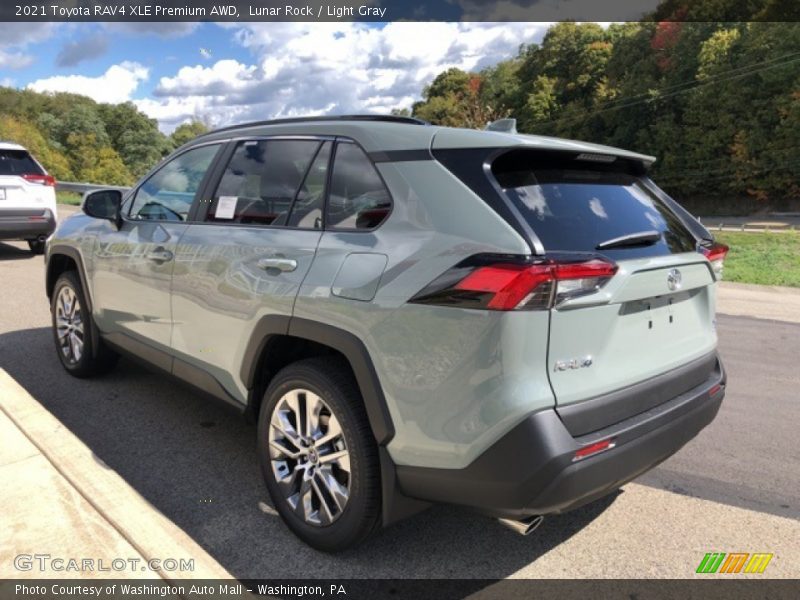 Lunar Rock / Light Gray 2021 Toyota RAV4 XLE Premium AWD