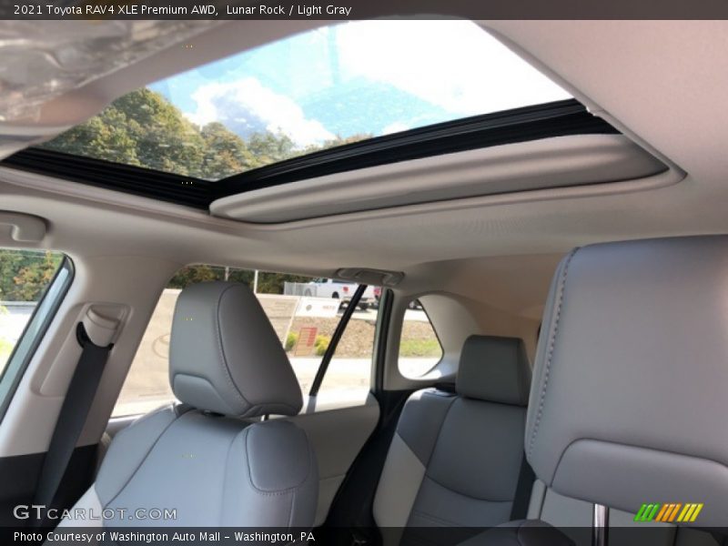 Lunar Rock / Light Gray 2021 Toyota RAV4 XLE Premium AWD