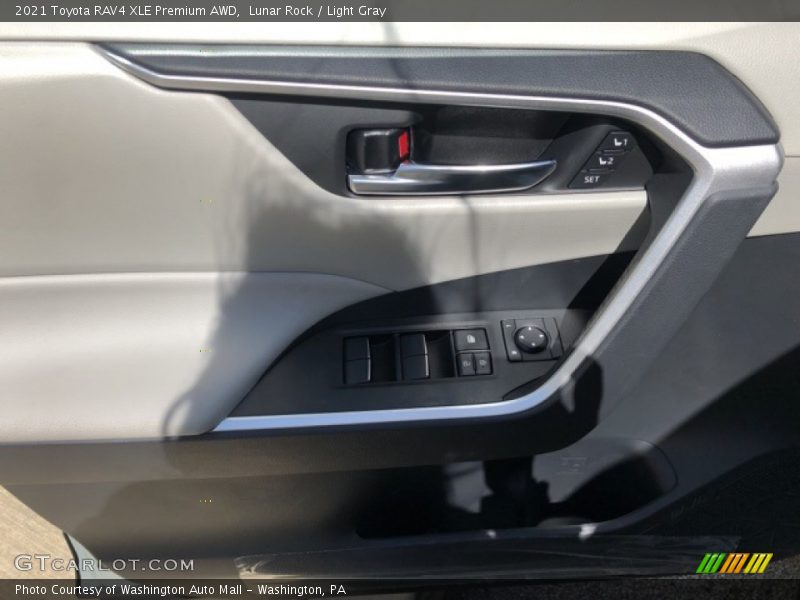 Lunar Rock / Light Gray 2021 Toyota RAV4 XLE Premium AWD