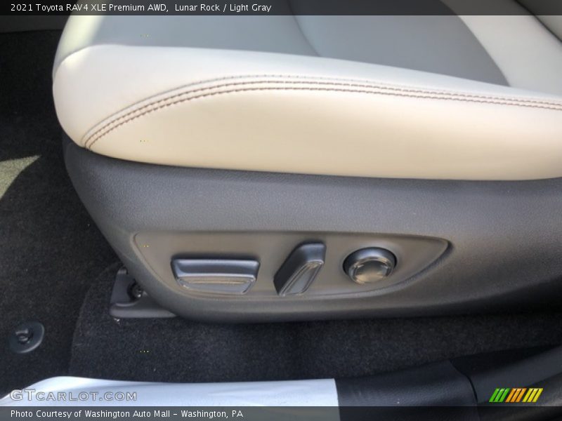 Lunar Rock / Light Gray 2021 Toyota RAV4 XLE Premium AWD