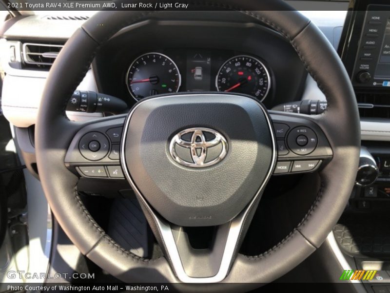 Lunar Rock / Light Gray 2021 Toyota RAV4 XLE Premium AWD