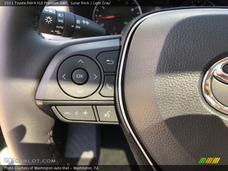 Lunar Rock / Light Gray 2021 Toyota RAV4 XLE Premium AWD