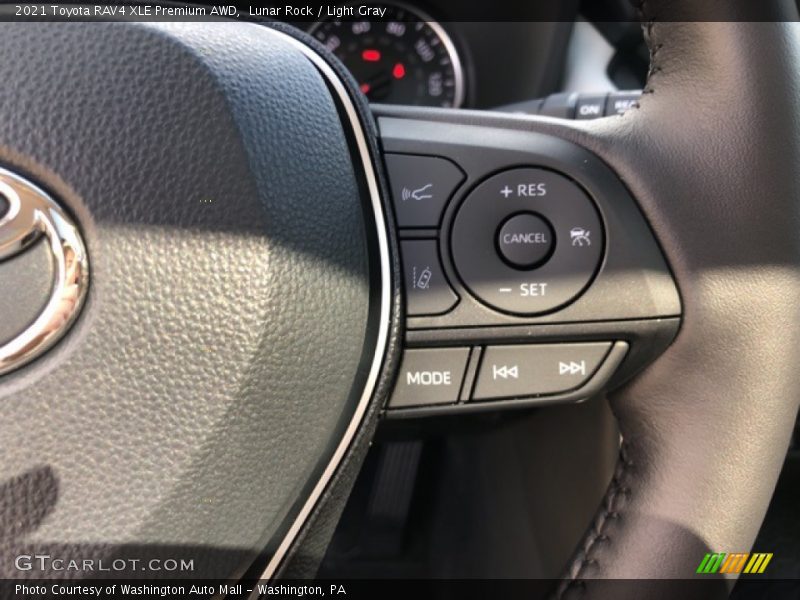 Lunar Rock / Light Gray 2021 Toyota RAV4 XLE Premium AWD
