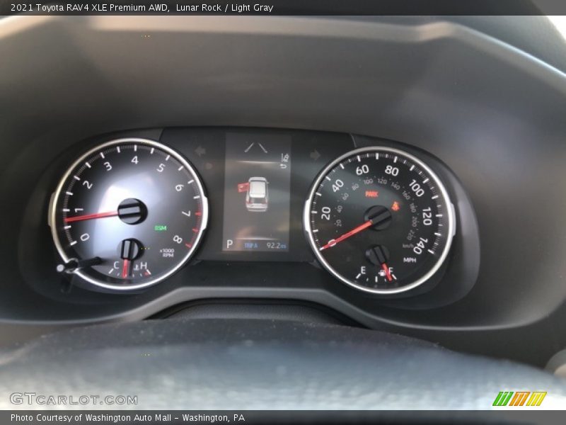 Lunar Rock / Light Gray 2021 Toyota RAV4 XLE Premium AWD