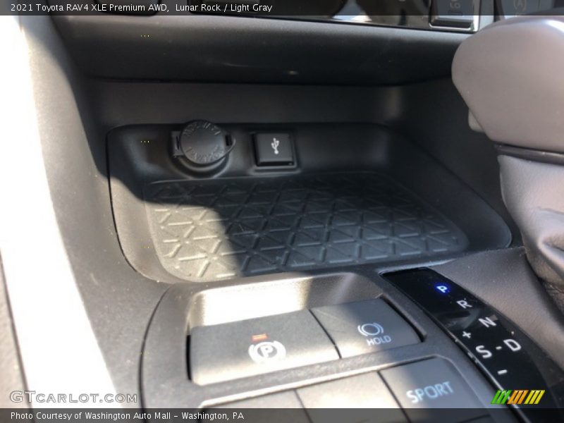 Lunar Rock / Light Gray 2021 Toyota RAV4 XLE Premium AWD