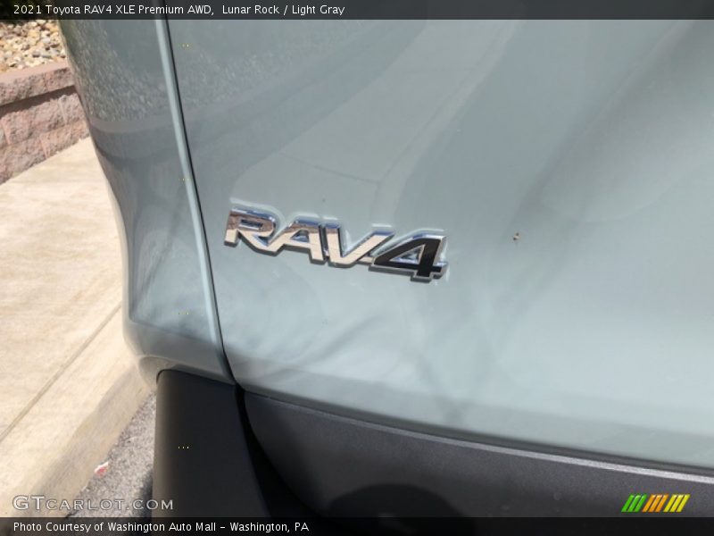 Lunar Rock / Light Gray 2021 Toyota RAV4 XLE Premium AWD