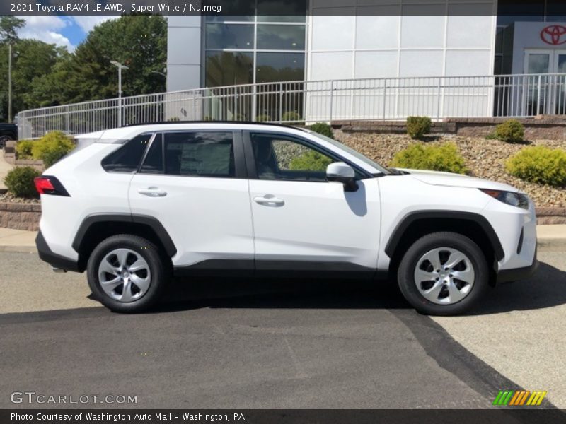  2021 RAV4 LE AWD Super White