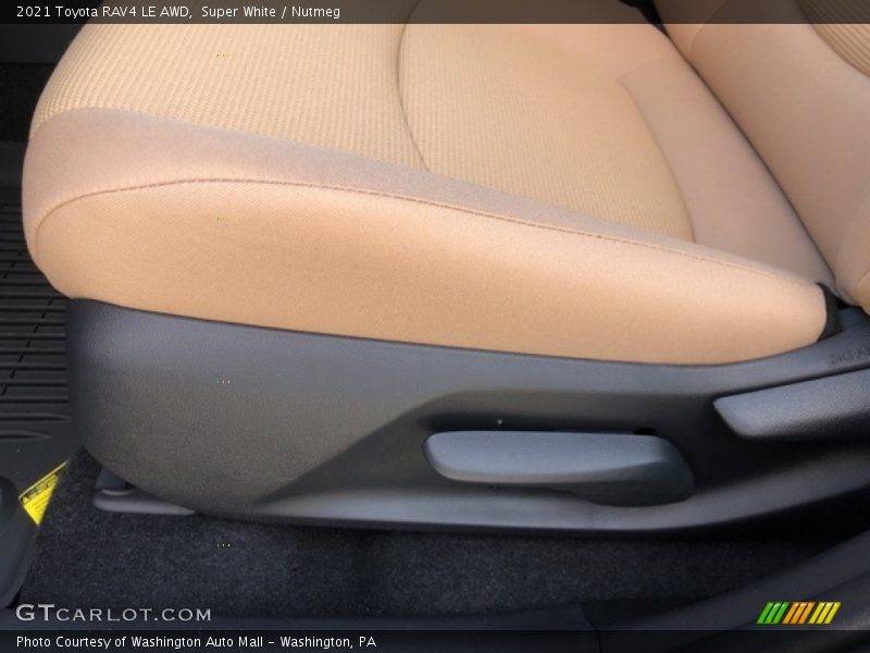 Front Seat of 2021 RAV4 LE AWD