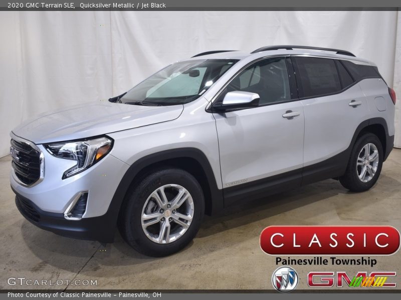 Quicksilver Metallic / Jet Black 2020 GMC Terrain SLE