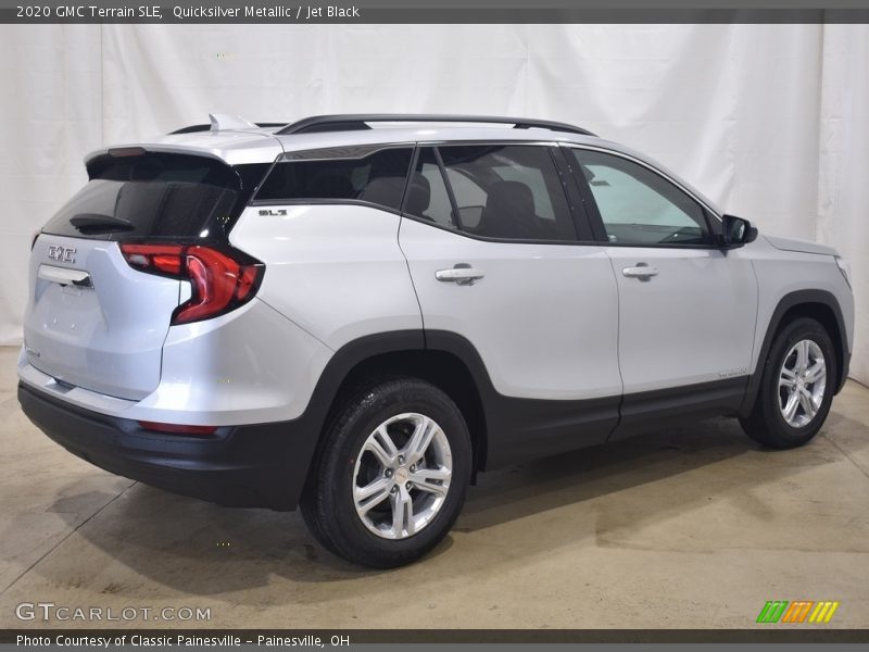 Quicksilver Metallic / Jet Black 2020 GMC Terrain SLE