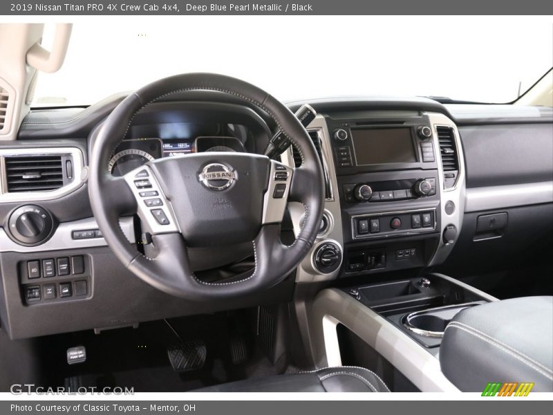 Dashboard of 2019 Titan PRO 4X Crew Cab 4x4