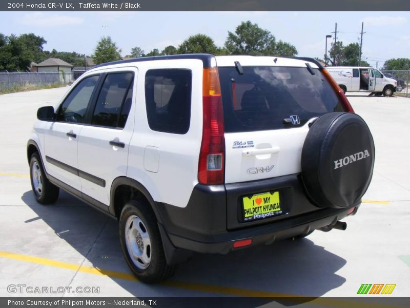 Taffeta White / Black 2004 Honda CR-V LX