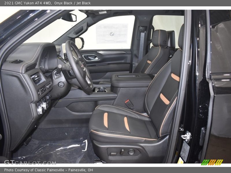  2021 Yukon AT4 4WD Jet Black Interior