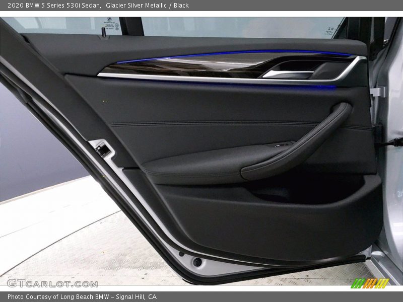 Glacier Silver Metallic / Black 2020 BMW 5 Series 530i Sedan