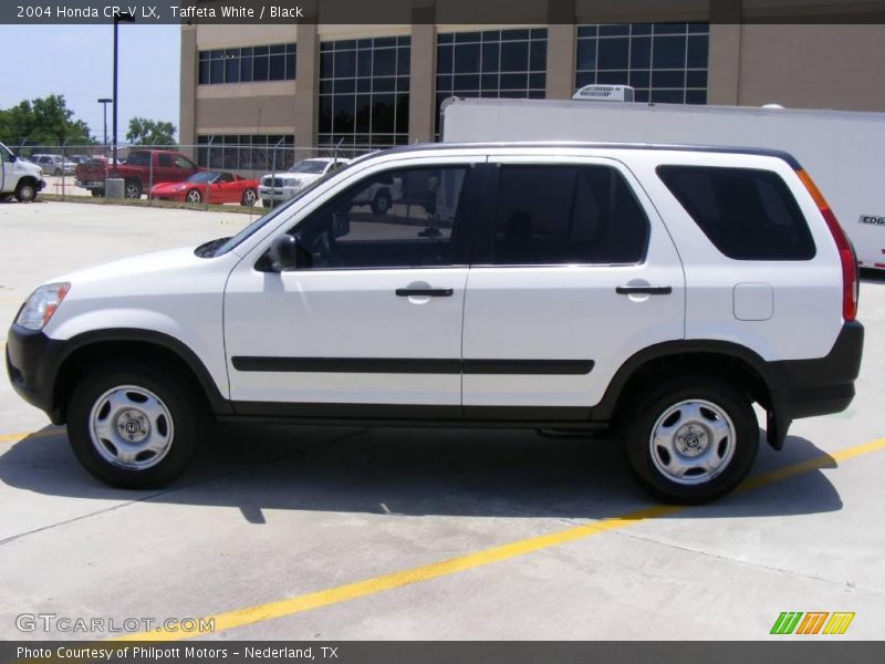 Taffeta White / Black 2004 Honda CR-V LX
