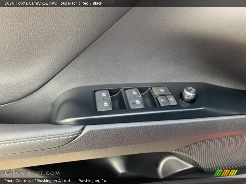 Supersonic Red / Black 2020 Toyota Camry XSE AWD