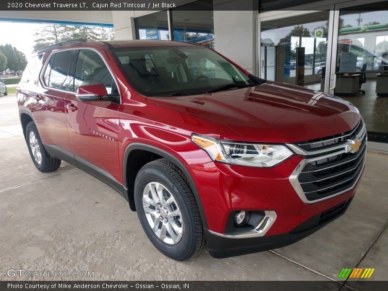 Cajun Red Tintcoat / Jet Black 2020 Chevrolet Traverse LT