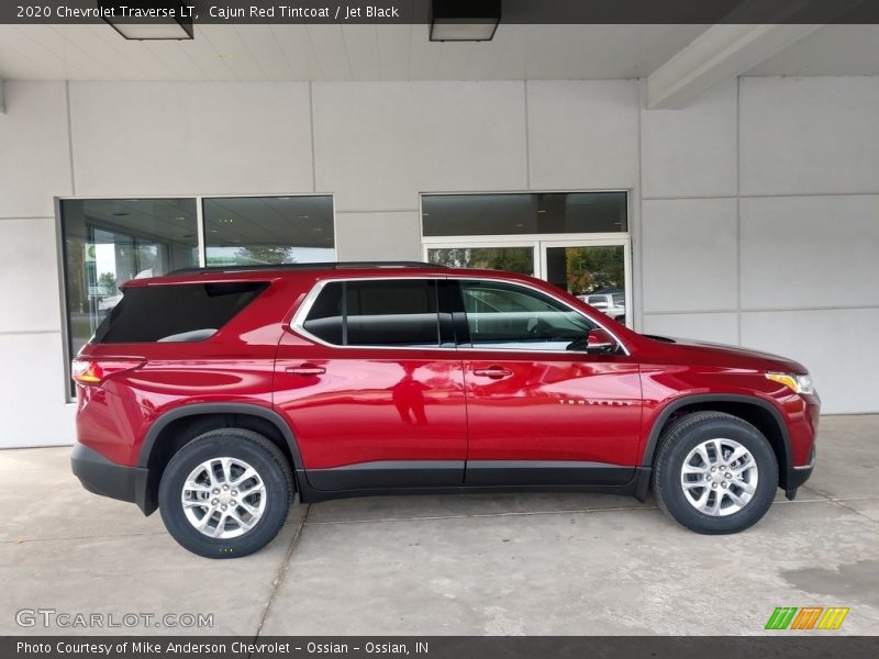 Cajun Red Tintcoat / Jet Black 2020 Chevrolet Traverse LT