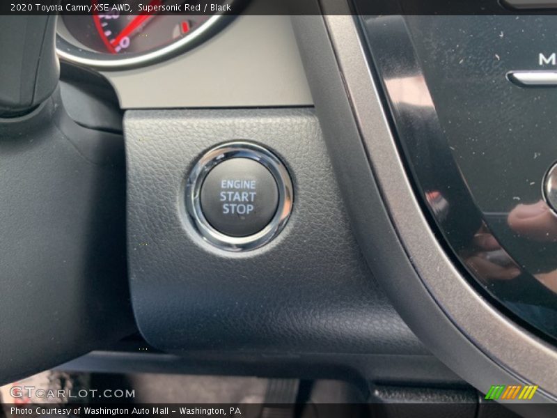 Supersonic Red / Black 2020 Toyota Camry XSE AWD