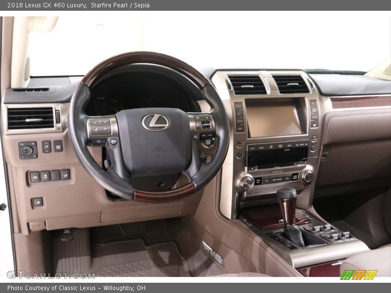 Dashboard of 2018 GX 460 Luxury