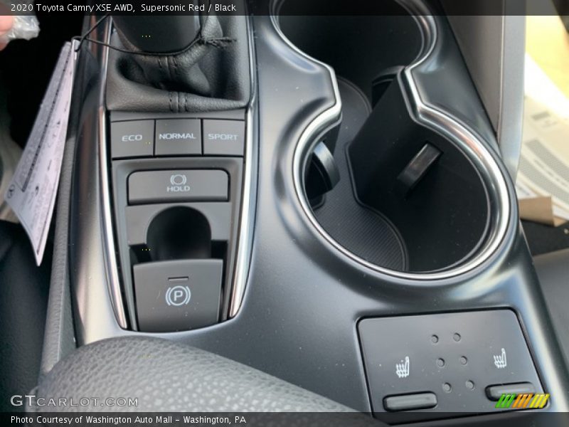 Supersonic Red / Black 2020 Toyota Camry XSE AWD