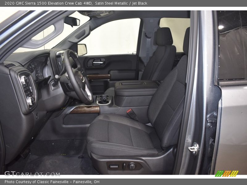 Satin Steel Metallic / Jet Black 2020 GMC Sierra 1500 Elevation Crew Cab 4WD