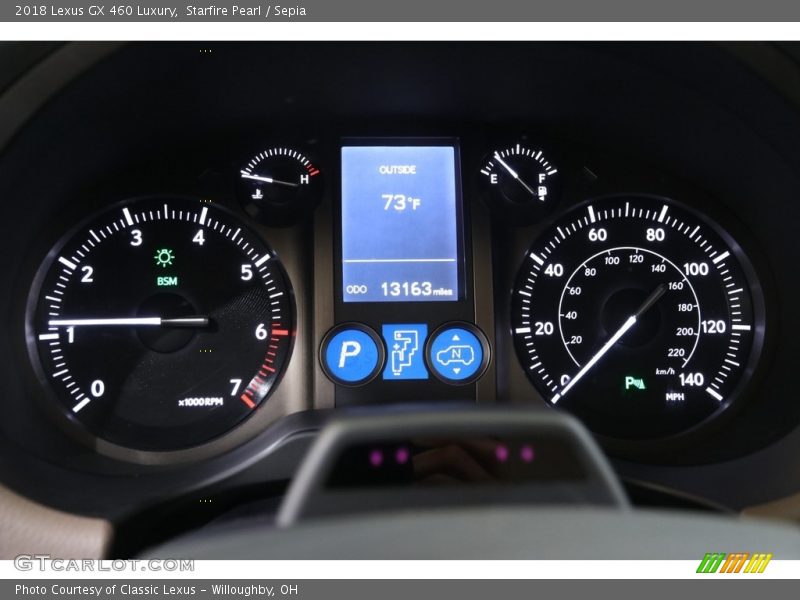  2018 GX 460 Luxury 460 Luxury Gauges
