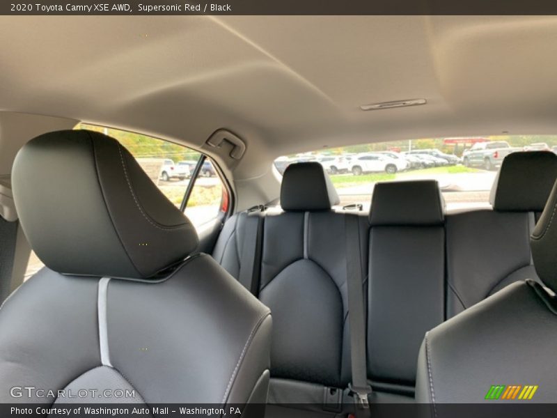 Supersonic Red / Black 2020 Toyota Camry XSE AWD