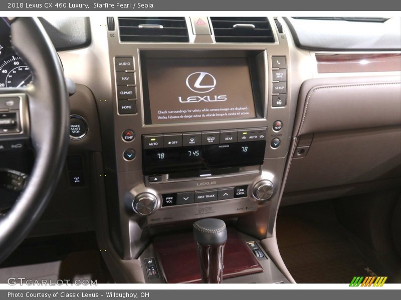 Controls of 2018 GX 460 Luxury