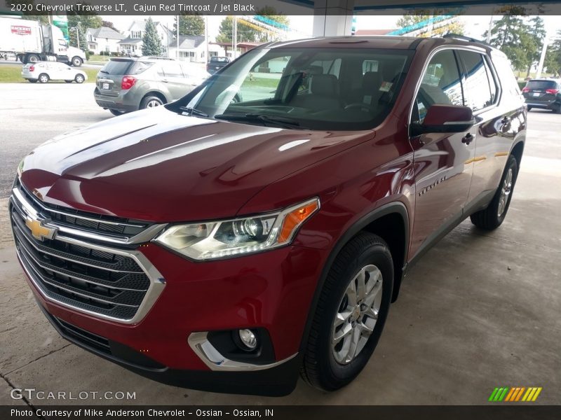Cajun Red Tintcoat / Jet Black 2020 Chevrolet Traverse LT