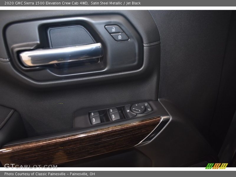 Satin Steel Metallic / Jet Black 2020 GMC Sierra 1500 Elevation Crew Cab 4WD