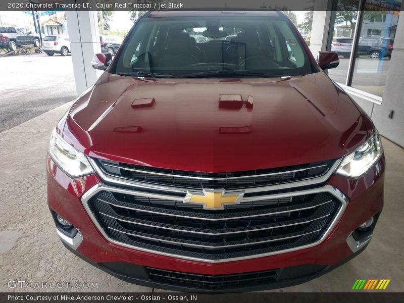 Cajun Red Tintcoat / Jet Black 2020 Chevrolet Traverse LT
