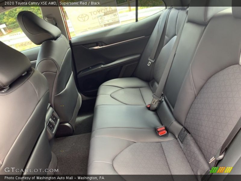 Supersonic Red / Black 2020 Toyota Camry XSE AWD