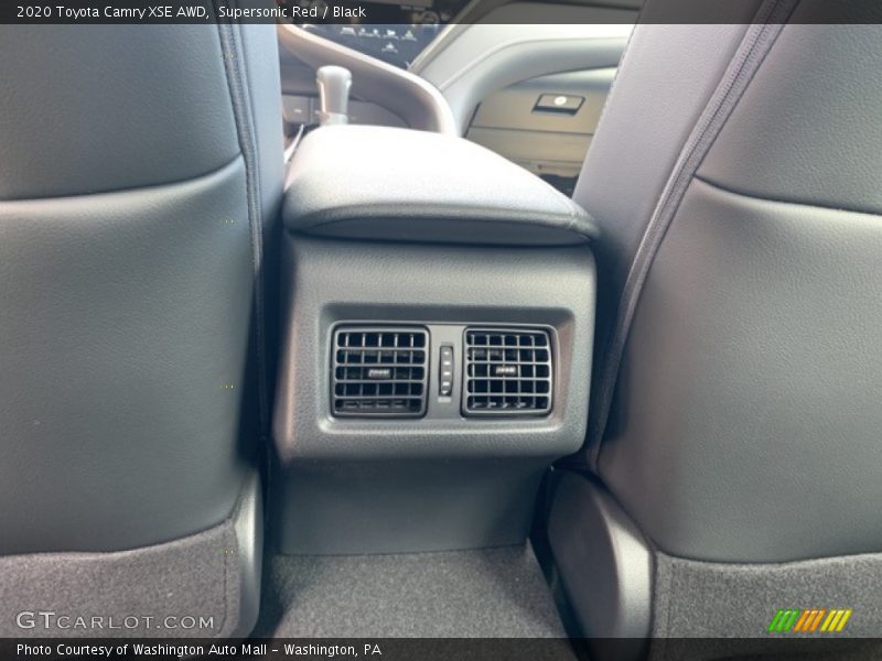 Supersonic Red / Black 2020 Toyota Camry XSE AWD