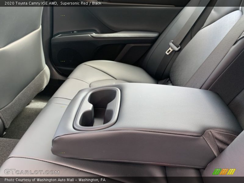 Supersonic Red / Black 2020 Toyota Camry XSE AWD