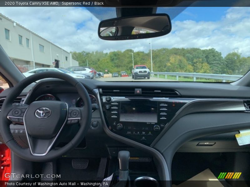 Supersonic Red / Black 2020 Toyota Camry XSE AWD