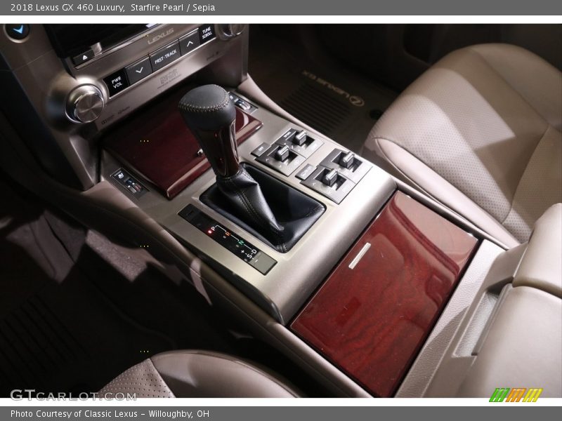  2018 GX 460 Luxury 6 Speed ECT-i Automatic Shifter