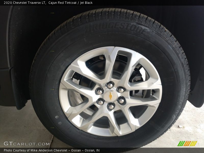 Cajun Red Tintcoat / Jet Black 2020 Chevrolet Traverse LT