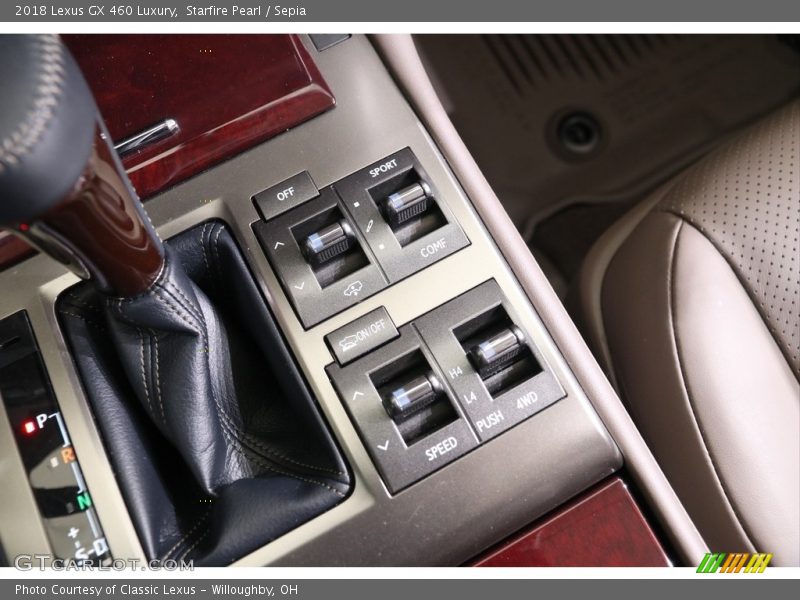 Controls of 2018 GX 460 Luxury