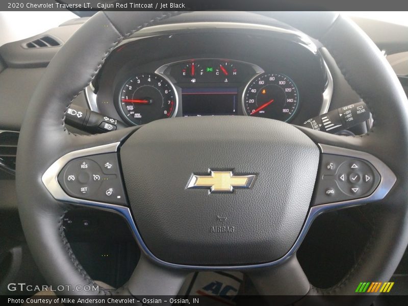 Cajun Red Tintcoat / Jet Black 2020 Chevrolet Traverse LT